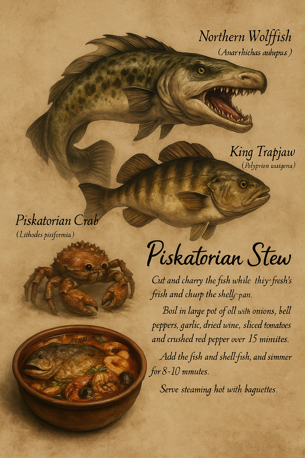 Piskatorian Fishes Stew