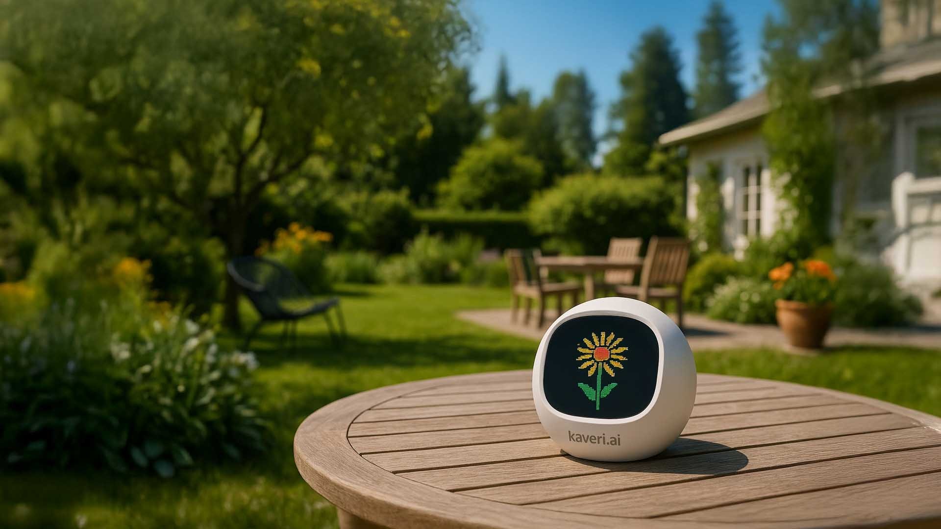 Kaveri.ai puutarhassa